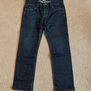 Dark Blue Mens Hudson Byron Jeans Size 34